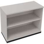 Neutralware Regal endless 2 Ordnerhöhen 1.000 x 781 x 442 mm (B x H x T) anthrazit metallic – Produktbild 4