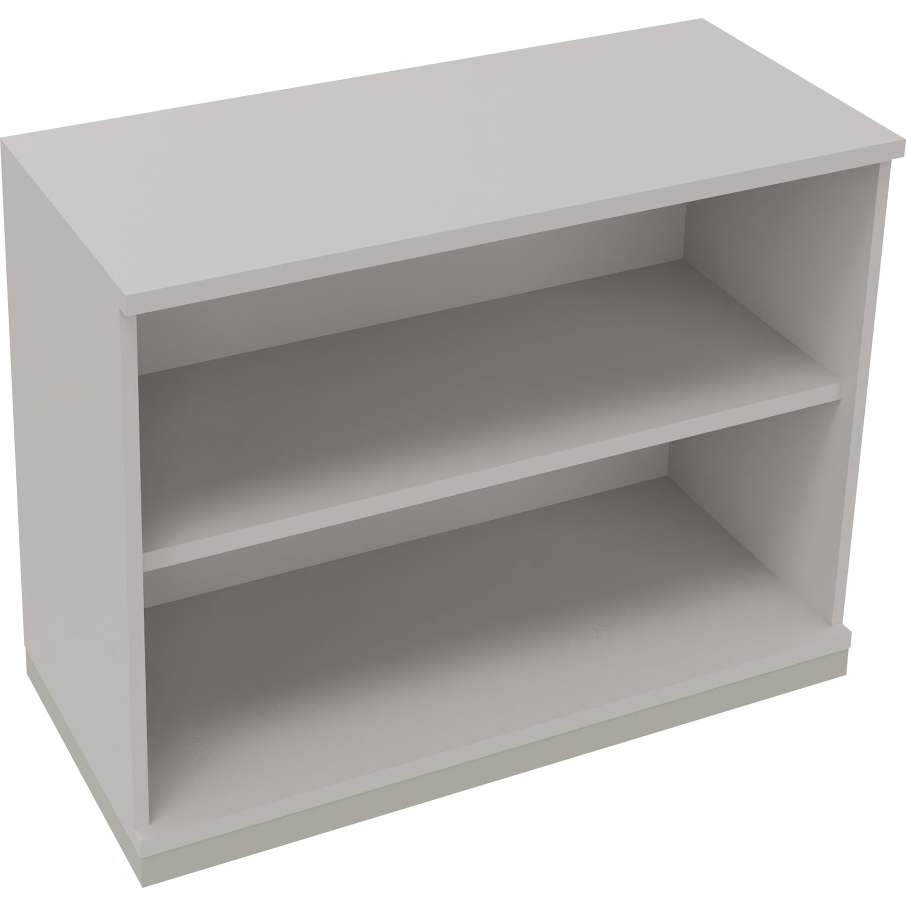 Neutralware Regal endless 2 Ordnerhöhen 1.000 x 781 x 442 mm (B x H x T) silberaluminium – Produktbild 4