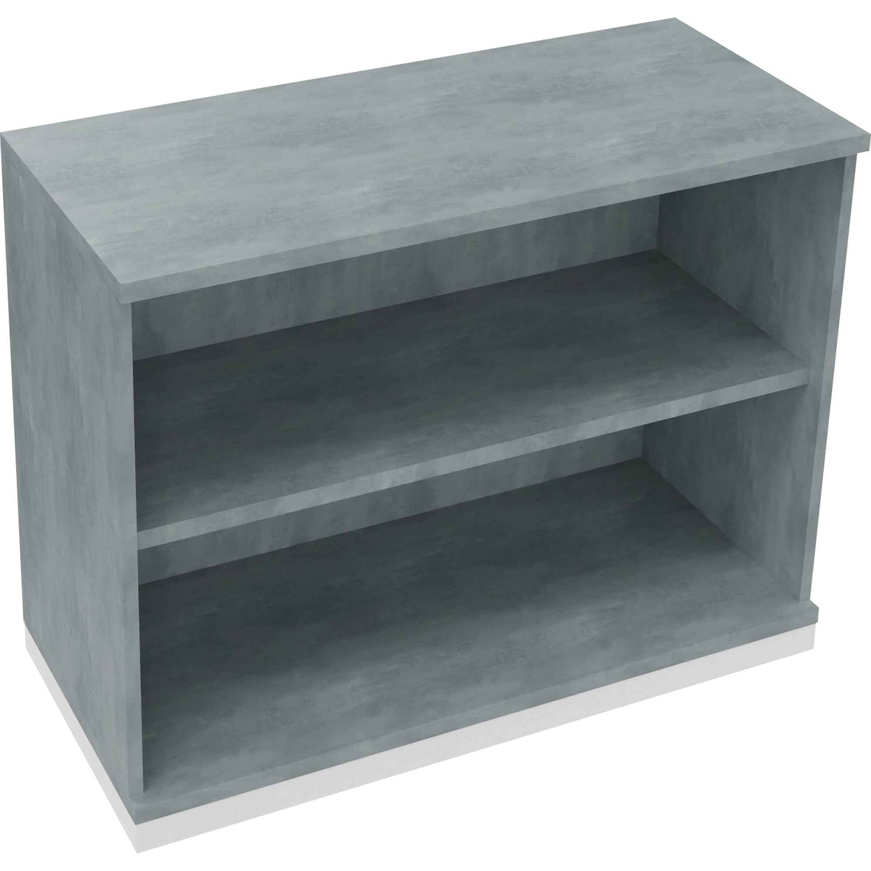 Regal endless 2 Ordnerhöhen 1.000 x 781 x 442 mm (B x H x T) verkehrsweiß