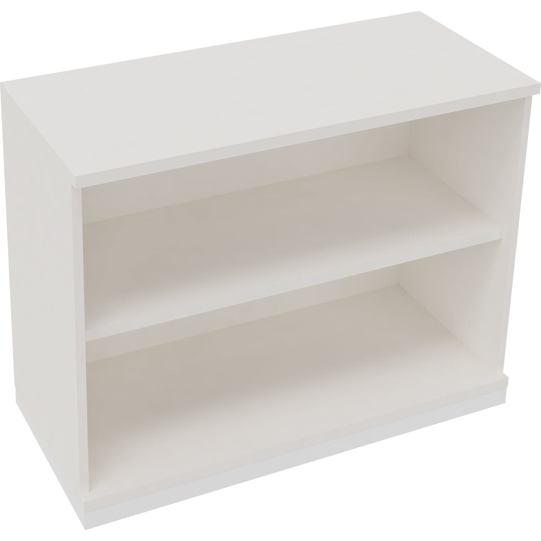 Neutralware Regal endless 2 Ordnerhöhen 1.000 x 781 x 442 mm (B x H x T) verkehrsweiß