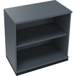 Neutralware Regal endless 2 Ordnerhöhen 800 x 781 x 442 mm (B x H x T) anthrazit metallic – Produktbild 5