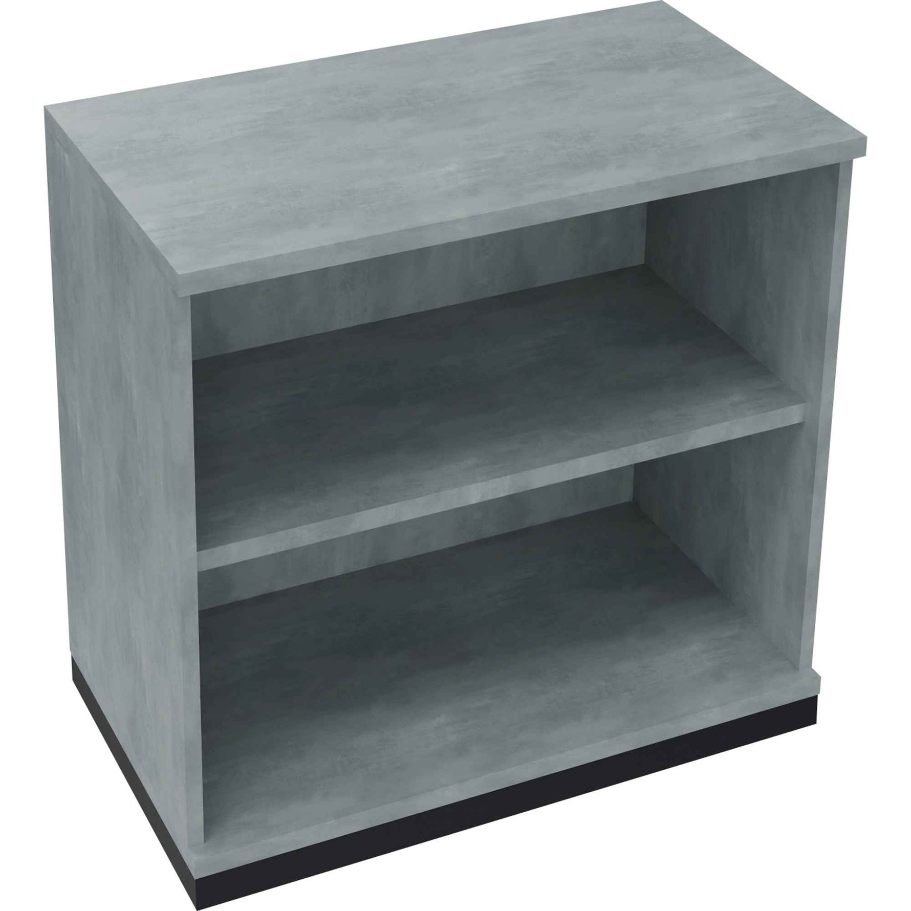 Regal endless 2 Ordnerhöhen 800 x 781 x 442 mm (B x H x T) anthrazit metallic