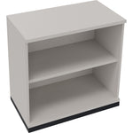 Neutralware Regal endless 2 Ordnerhöhen 800 x 781 x 442 mm (B x H x T) anthrazit metallic – Produktbild 4