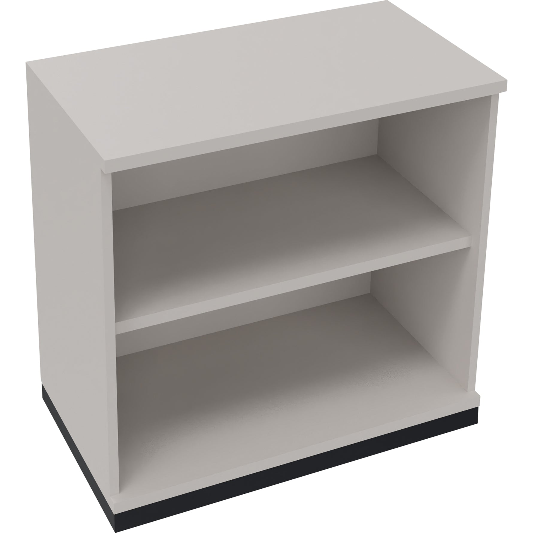 Neutralware Regal endless 2 Ordnerhöhen 800 x 781 x 442 mm (B x H x T) anthrazit metallic – Produktbild 4