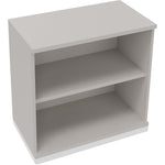 Neutralware Regal endless 2 Ordnerhöhen 800 x 781 x 442 mm (B x H x T) verkehrsweiß – Produktbild 4