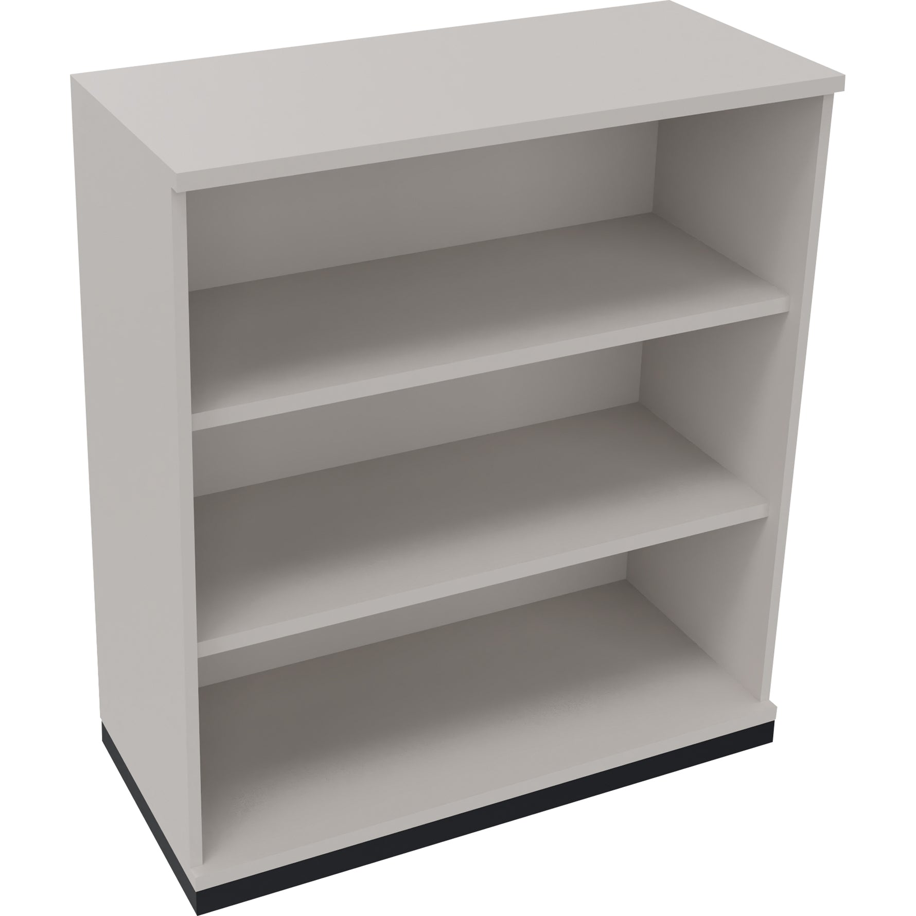 Neutralware Regal endless 3 Ordnerhöhen 1.000 x 1.133 x 442 mm (B x H x T) anthrazit metallic – Produktbild 3