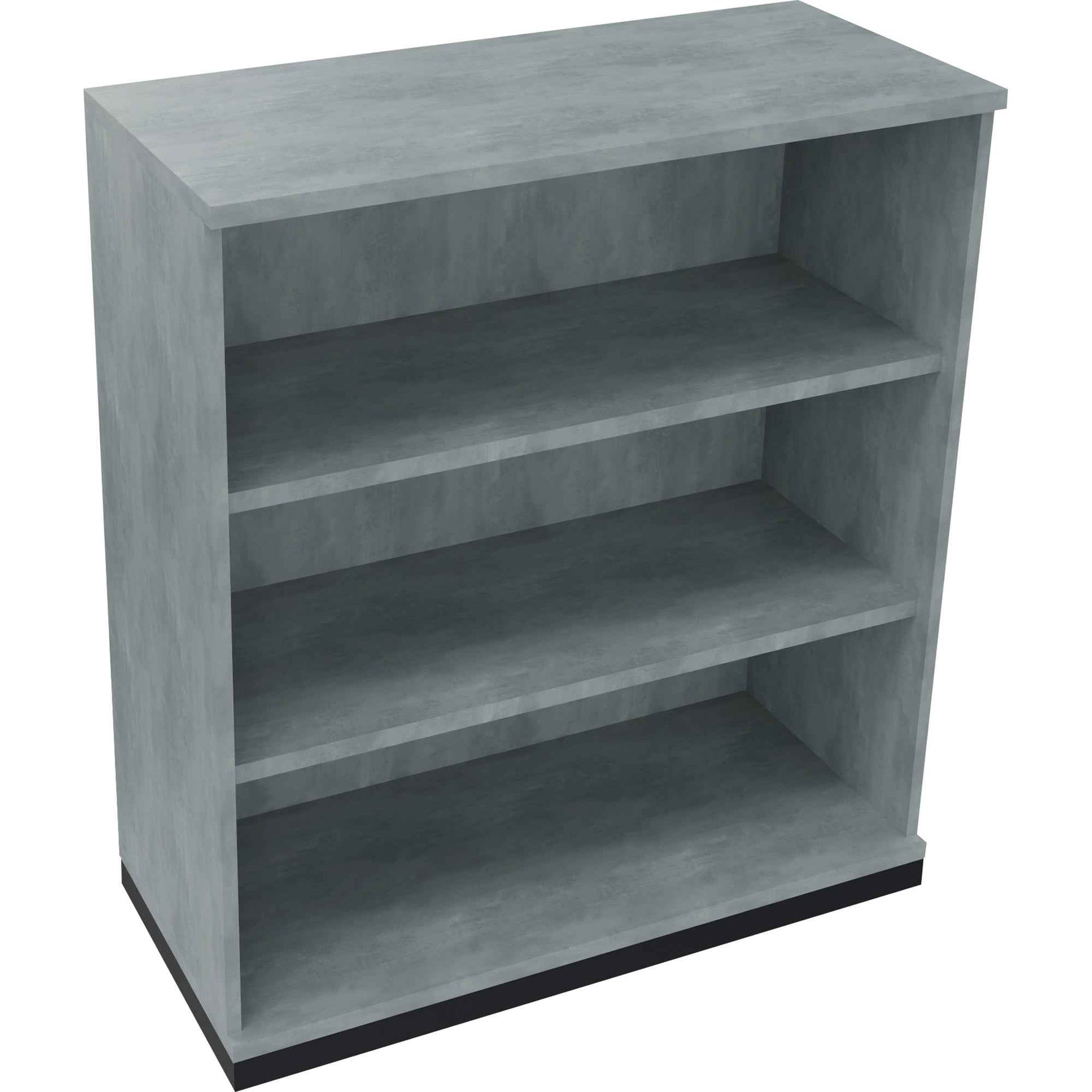 Regal endless 3 Ordnerhöhen 1.000 x 1.133 x 442 mm (B x H x T) anthrazit metallic