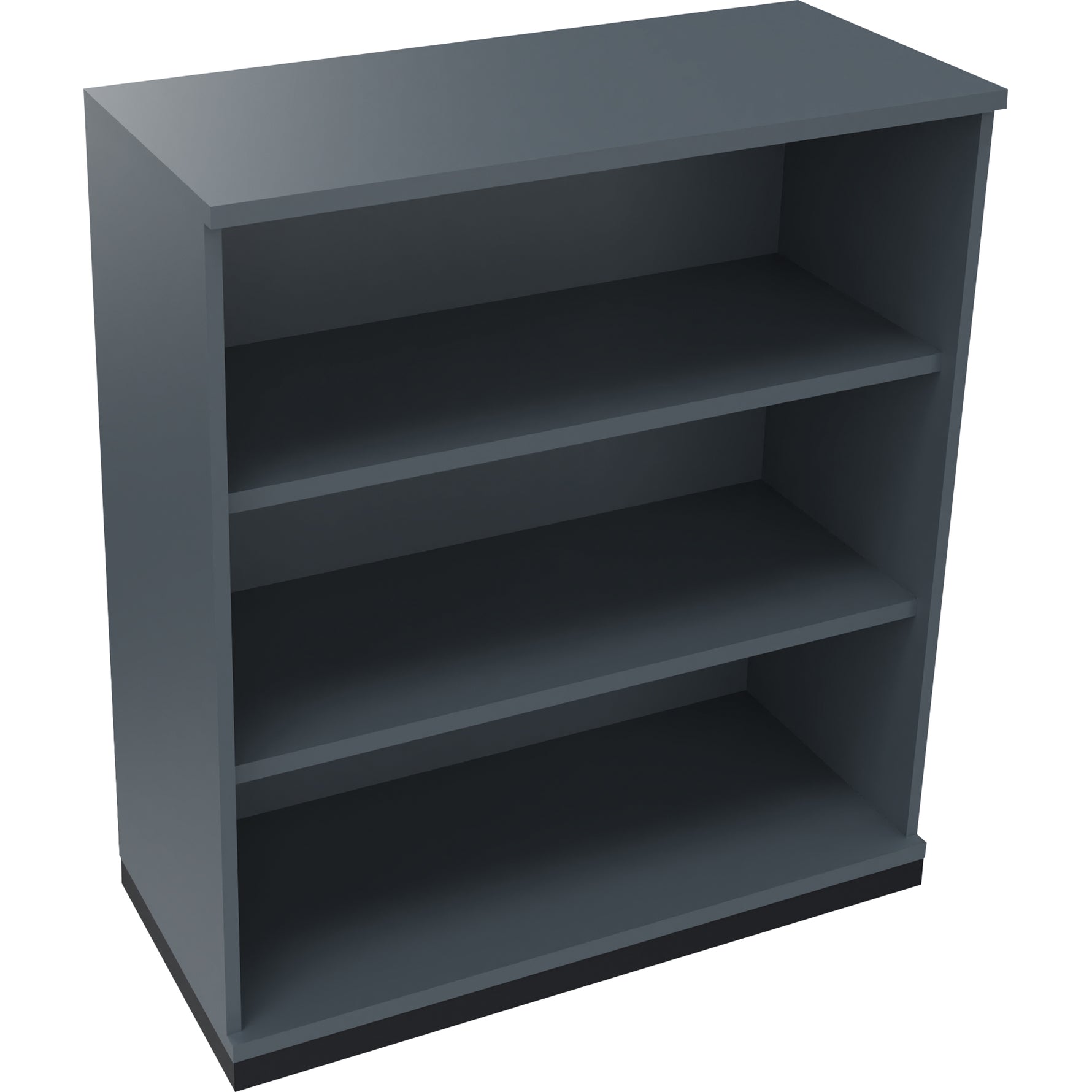 Neutralware Regal endless 3 Ordnerhöhen 1.000 x 1.133 x 442 mm (B x H x T) anthrazit metallic – Produktbild 5