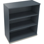 Neutralware Regal endless 3 Ordnerhöhen 1.000 x 1.133 x 442 mm (B x H x T) silberaluminium – Produktbild 5