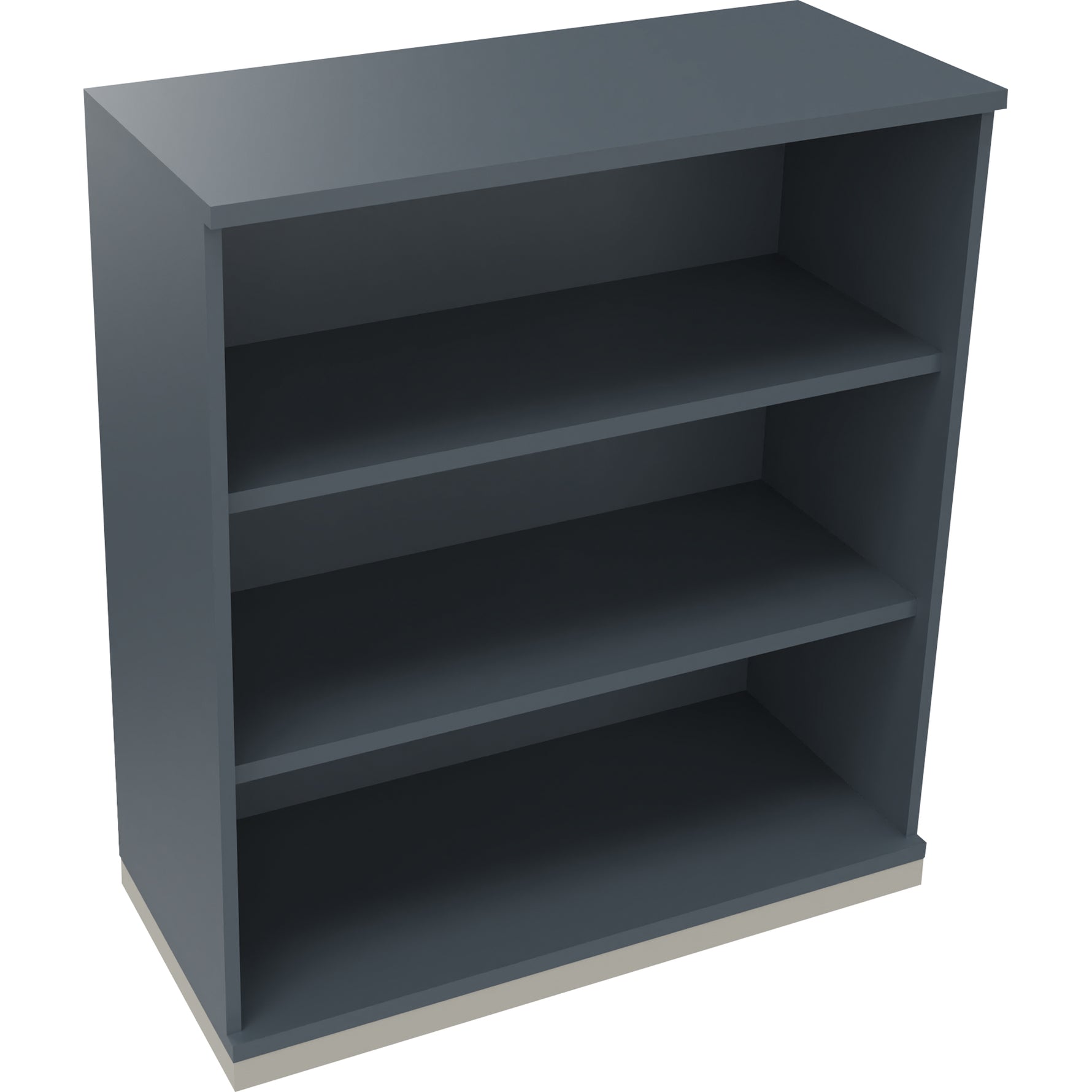 Neutralware Regal endless 3 Ordnerhöhen 1.000 x 1.133 x 442 mm (B x H x T) silberaluminium – Produktbild 5