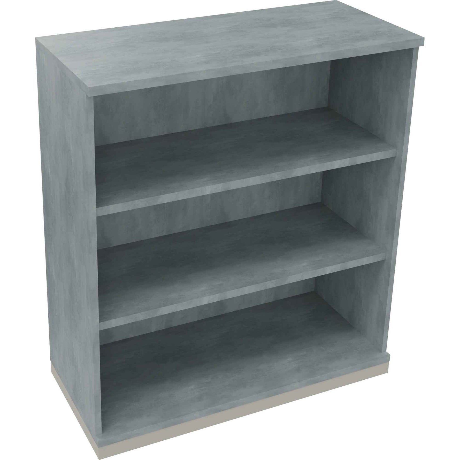 Regal endless 3 Ordnerhöhen 1.000 x 1.133 x 442 mm (B x H x T) silberaluminium