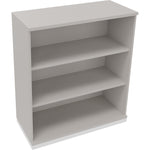 Neutralware Regal endless 3 Ordnerhöhen 1.000 x 1.133 x 442 mm (B x H x T) verkehrsweiß – Produktbild 4