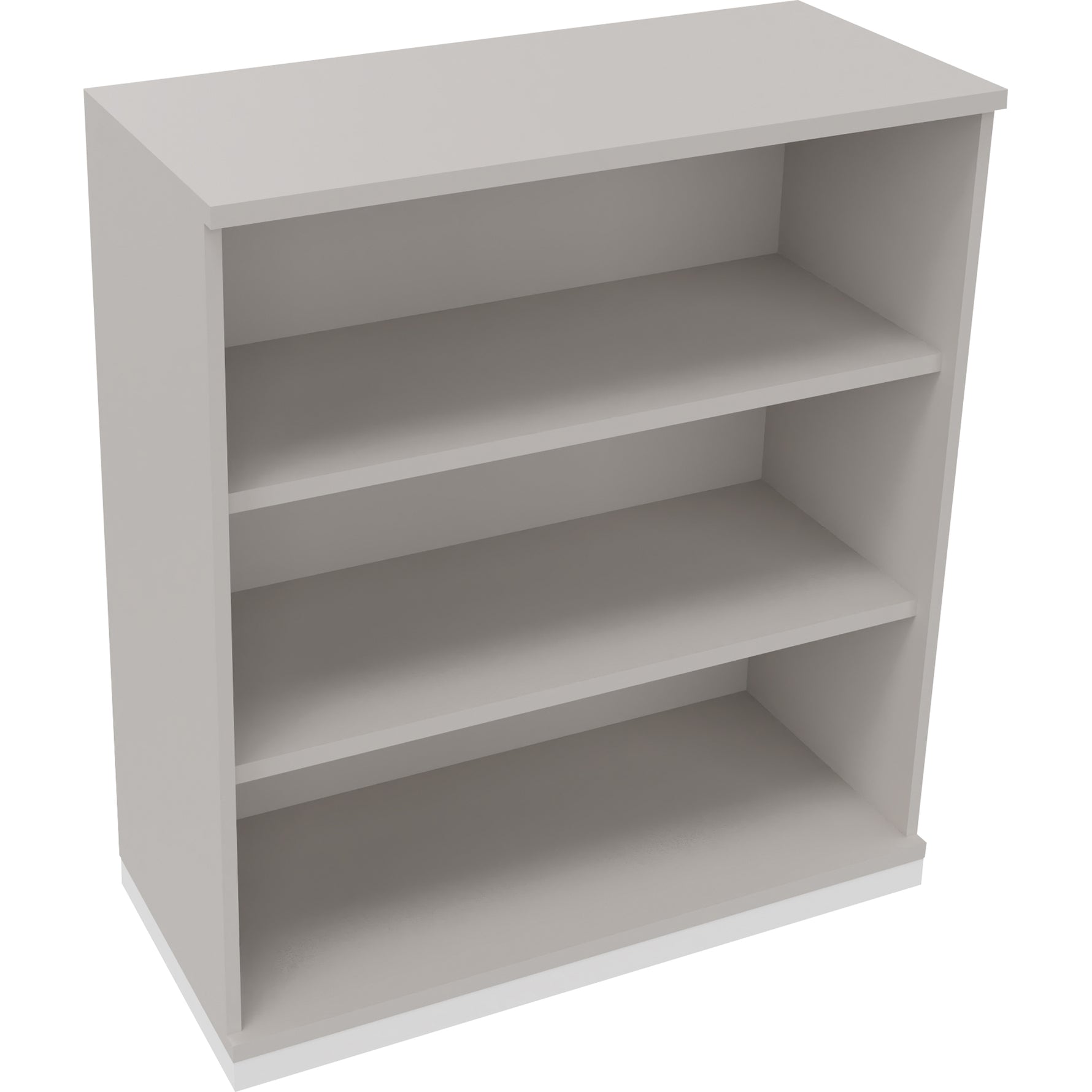 Neutralware Regal endless 3 Ordnerhöhen 1.000 x 1.133 x 442 mm (B x H x T) verkehrsweiß – Produktbild 4