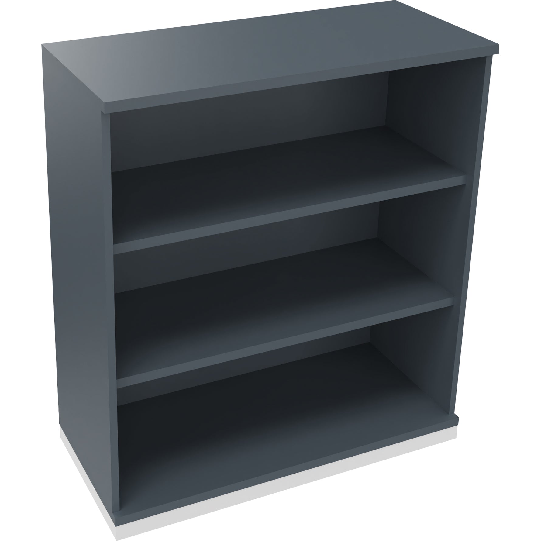 Neutralware Regal endless 3 Ordnerhöhen 1.000 x 1.133 x 442 mm (B x H x T) verkehrsweiß – Produktbild 5