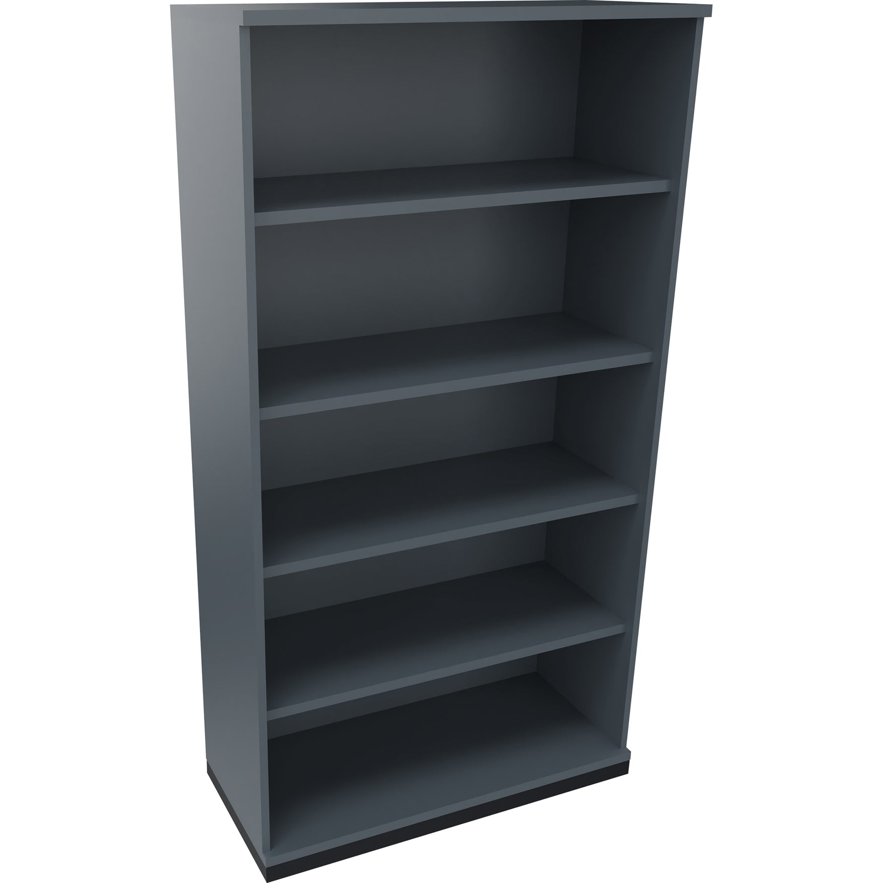 Neutralware Regal endless 5 Ordnerhöhen 1.000 x 1.869 x 442 mm (B x H x T) anthrazit metallic – Produktbild 5