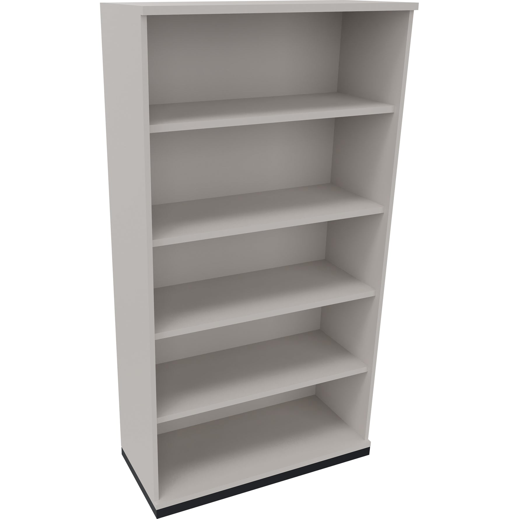 Neutralware Regal endless 5 Ordnerhöhen 1.000 x 1.869 x 442 mm (B x H x T) anthrazit metallic – Produktbild 4