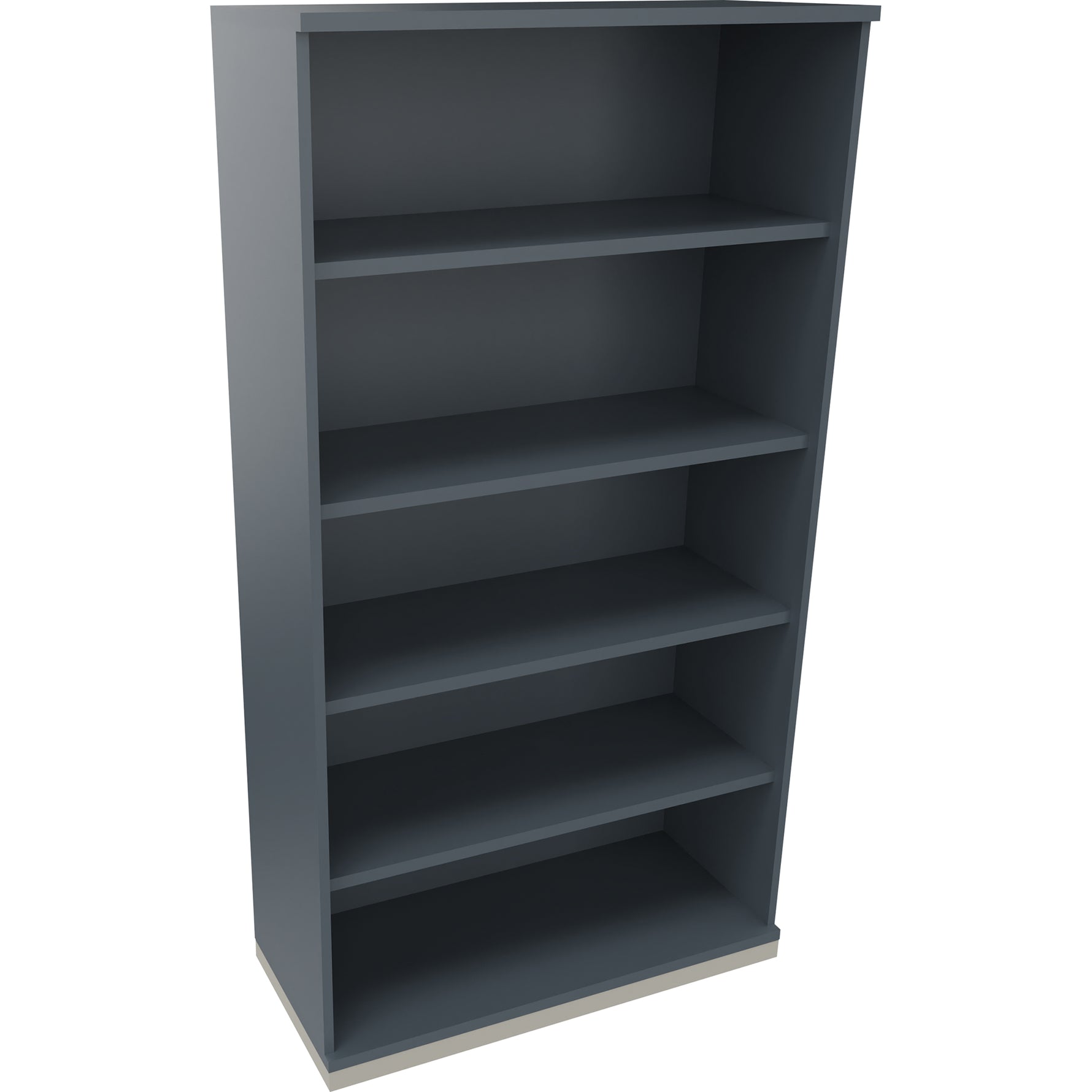 Neutralware Regal endless 5 Ordnerhöhen 1.000 x 1.869 x 442 mm (B x H x T) silberaluminium – Produktbild 4