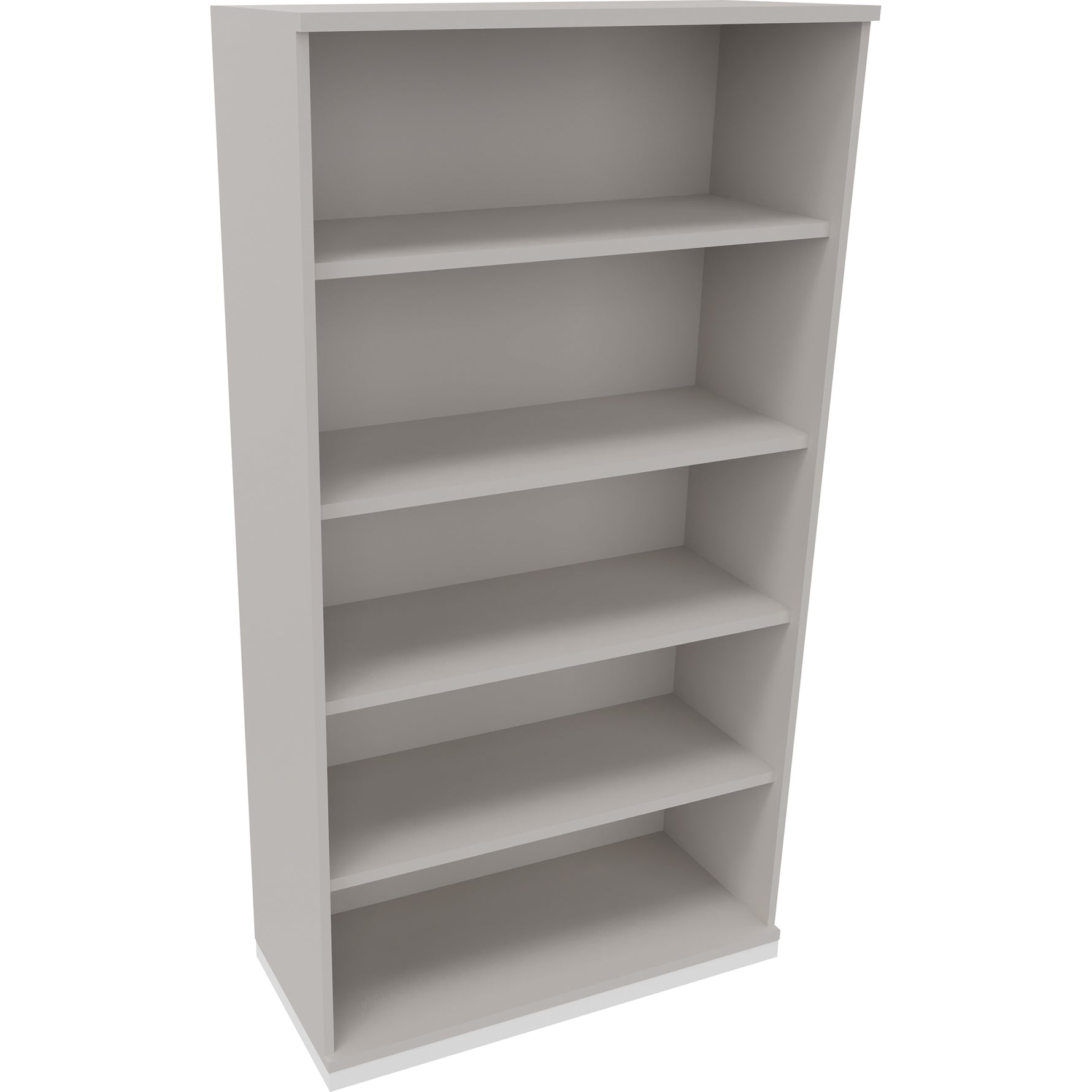 Neutralware Regal endless 5 Ordnerhöhen 1.000 x 1.869 x 442 mm (B x H x T) verkehrsweiß – Produktbild 4
