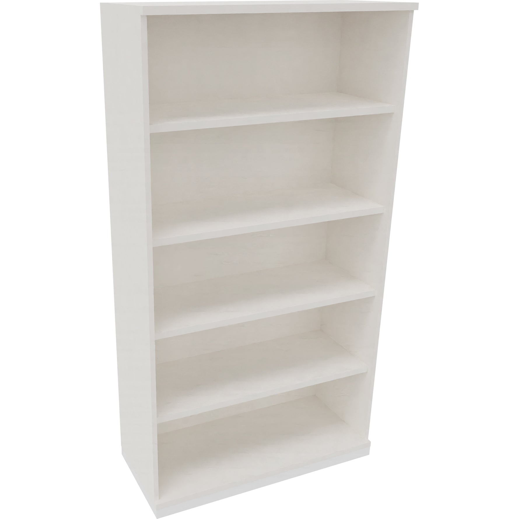 Neutralware Regal endless 5 Ordnerhöhen 1.000 x 1.869 x 442 mm (B x H x T) verkehrsweiß – Produktbild 2