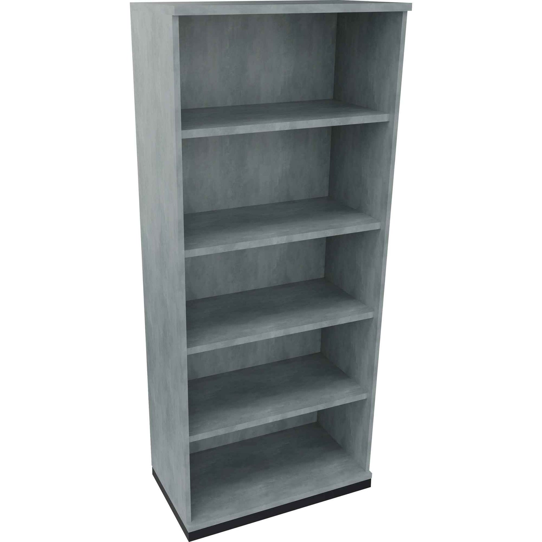 Regal endless 5 Ordnerhöhen 800 x 1.869 x 442 mm (B x H x T) anthrazit metallic