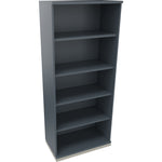 Neutralware Regal endless 5 Ordnerhöhen 800 x 1.869 x 442 mm (B x H x T) silberaluminium – Produktbild 5