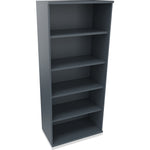 Neutralware Regal endless 5 Ordnerhöhen 800 x 1.869 x 442 mm (B x H x T) verkehrsweiß – Produktbild 5