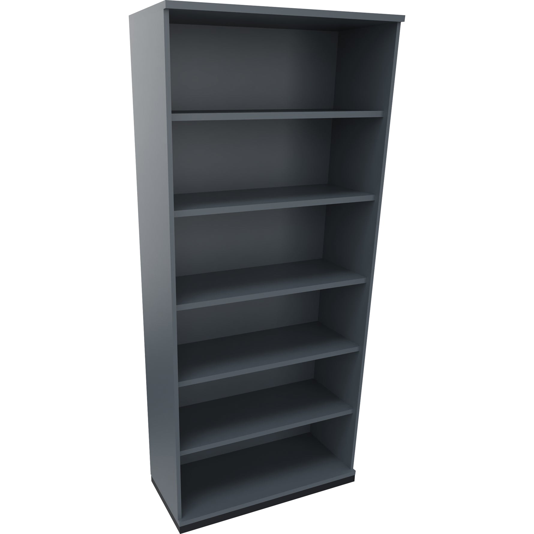 Neutralware Regal endless 6 Ordnerhöhen 1.000 x 2.221 x 442 mm (B x H x T) anthrazit metallic – Produktbild 5