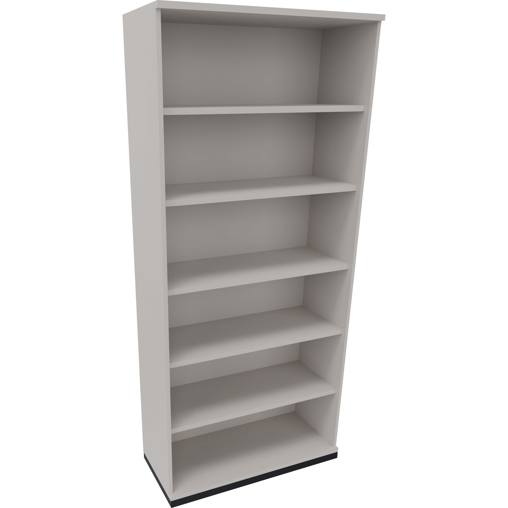 Neutralware Regal endless 6 Ordnerhöhen 1.000 x 2.221 x 442 mm (B x H x T) anthrazit metallic – Produktbild 4