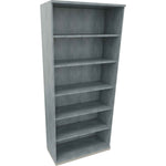 Regal endless 6 Ordnerhöhen 1.000 x 2.221 x 442 mm (B x H x T) silberaluminium