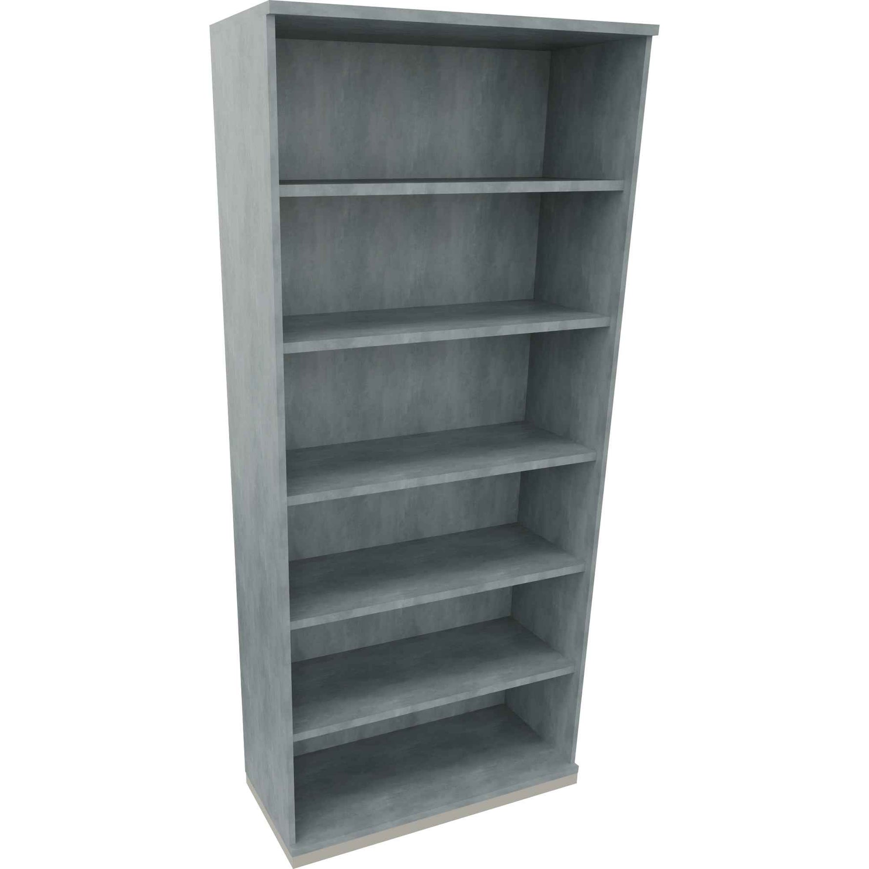 Regal endless 6 Ordnerhöhen 1.000 x 2.221 x 442 mm (B x H x T) silberaluminium
