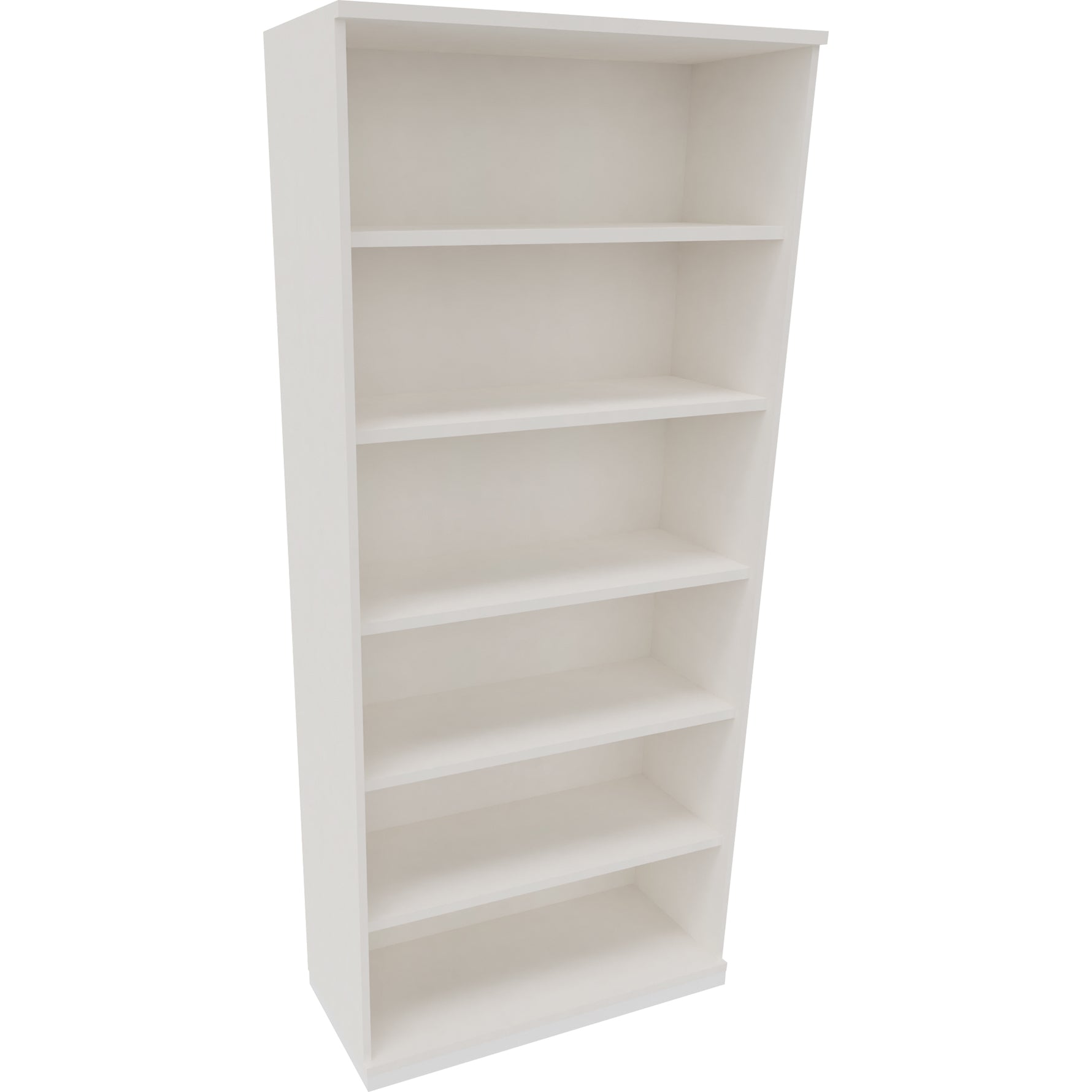 Neutralware Regal endless 6 Ordnerhöhen 1.000 x 2.221 x 442 mm (B x H x T) verkehrsweiß