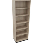 Regal endless 6 Ordnerhöhen 800 x 2.221 x 442 mm (B x H x T) anthrazit metallic