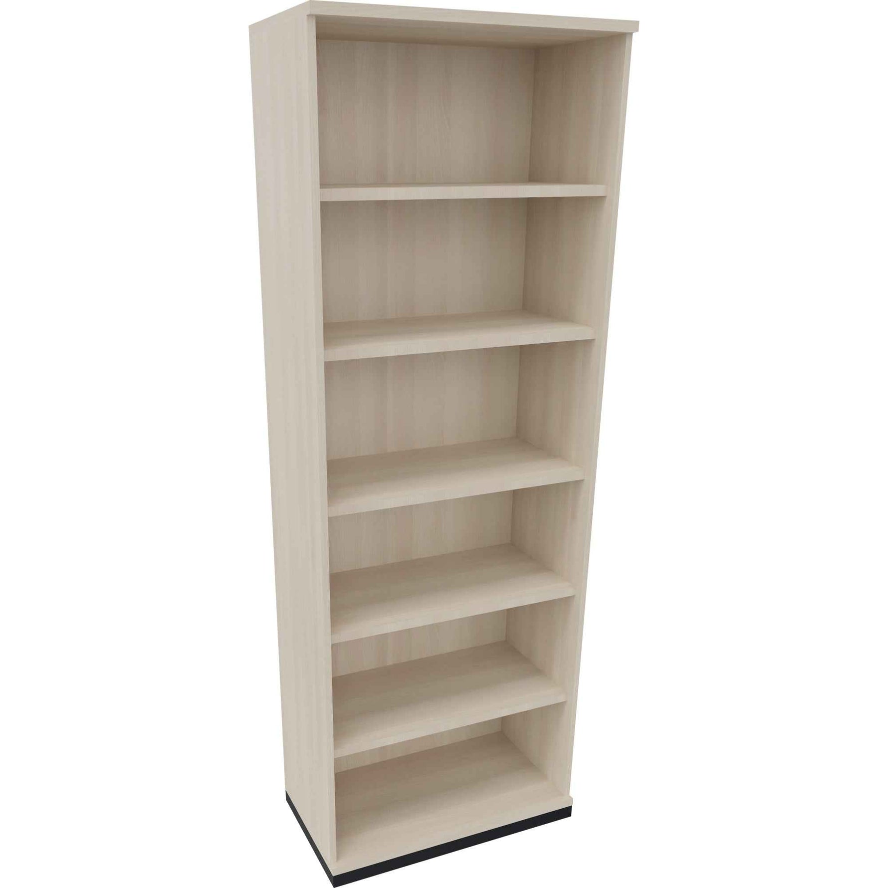 Regal endless 6 Ordnerhöhen 800 x 2.221 x 442 mm (B x H x T) anthrazit metallic