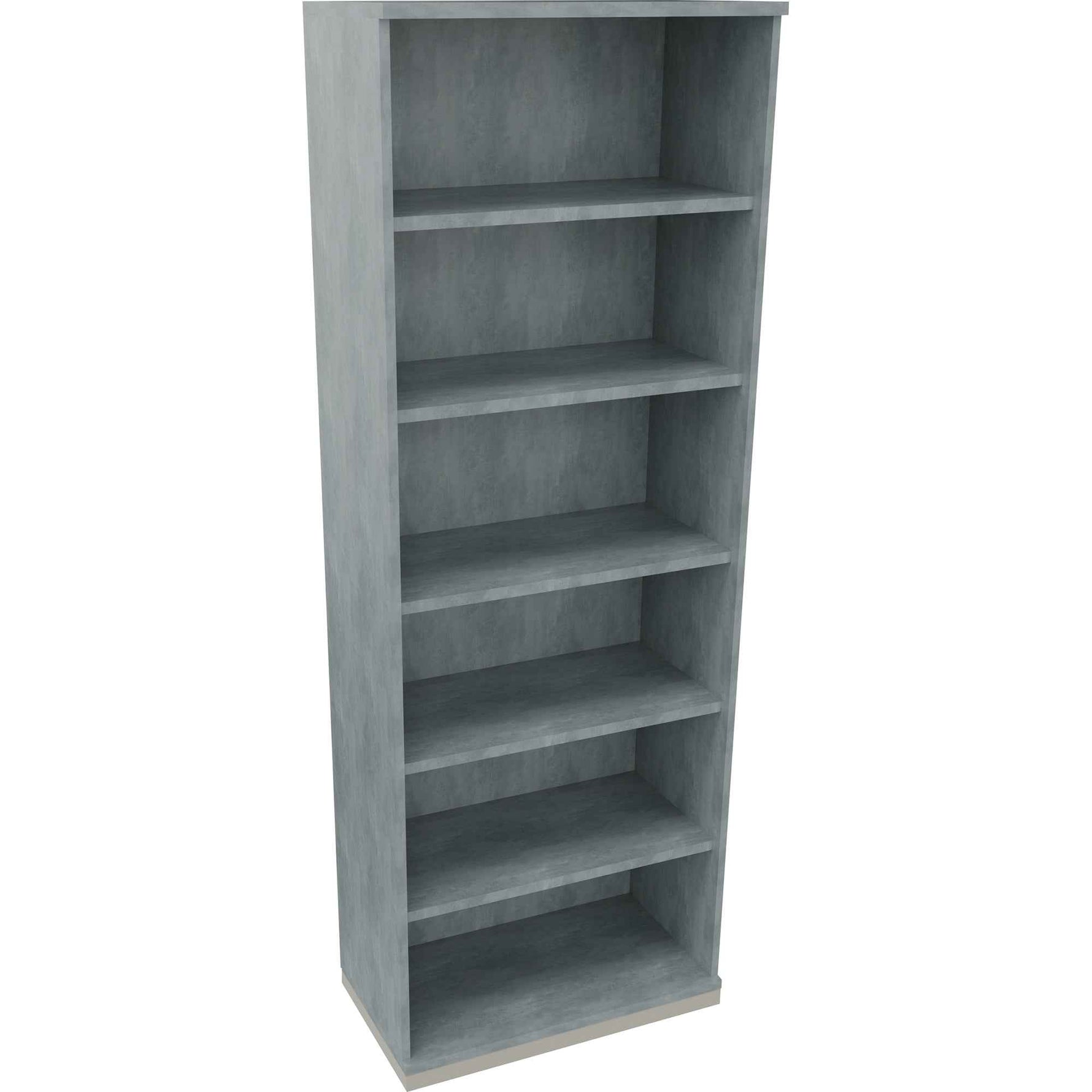 Regal endless 6 Ordnerhöhen 800 x 2.221 x 442 mm (B x H x T) silberaluminium