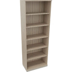 Regal endless 6 Ordnerhöhen 800 x 2.221 x 442 mm (B x H x T) silberaluminium