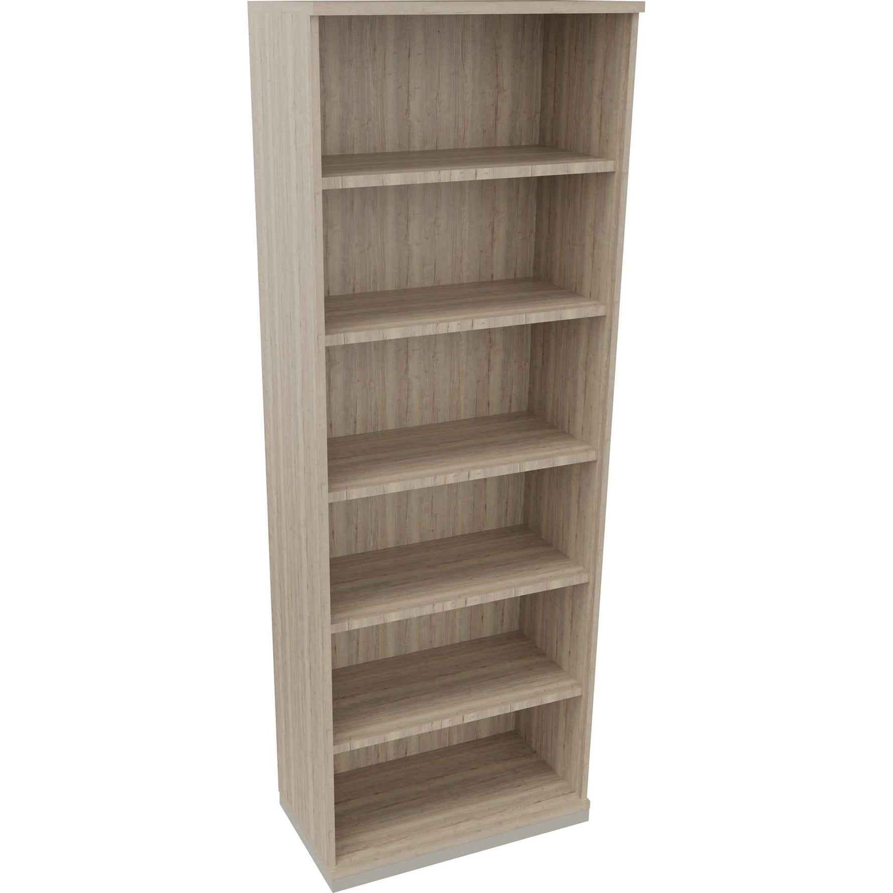 Regal endless 6 Ordnerhöhen 800 x 2.221 x 442 mm (B x H x T) silberaluminium