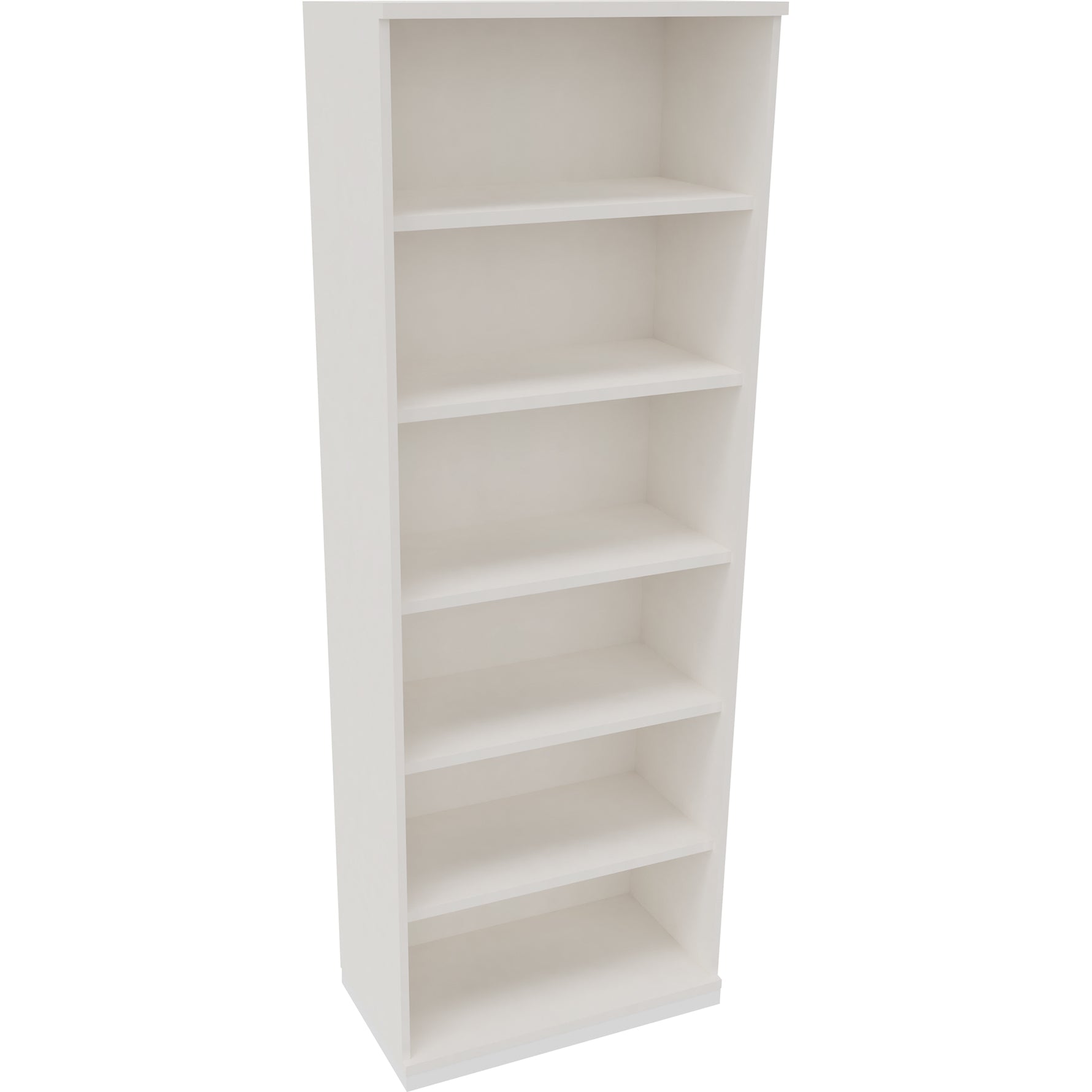 Neutralware Regal endless 6 Ordnerhöhen 800 x 2.221 x 442 mm (B x H x T) verkehrsweiß – Produktbild 2