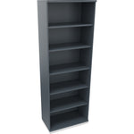 Neutralware Regal endless 6 Ordnerhöhen 800 x 2.221 x 442 mm (B x H x T) verkehrsweiß