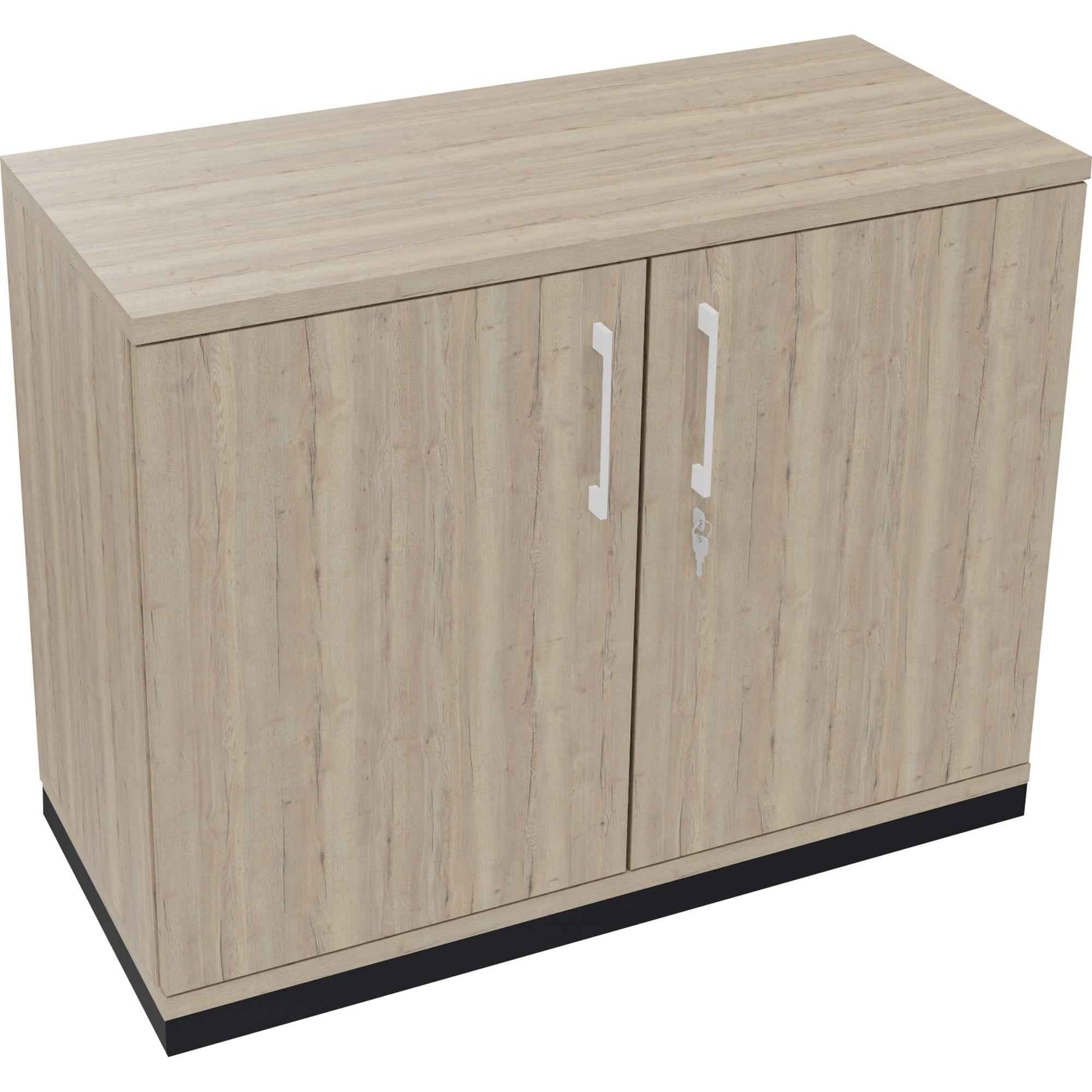 Flügeltürenschrank endless 1.000 x 781 x 442 mm (B x H x T) anthrazit metallic