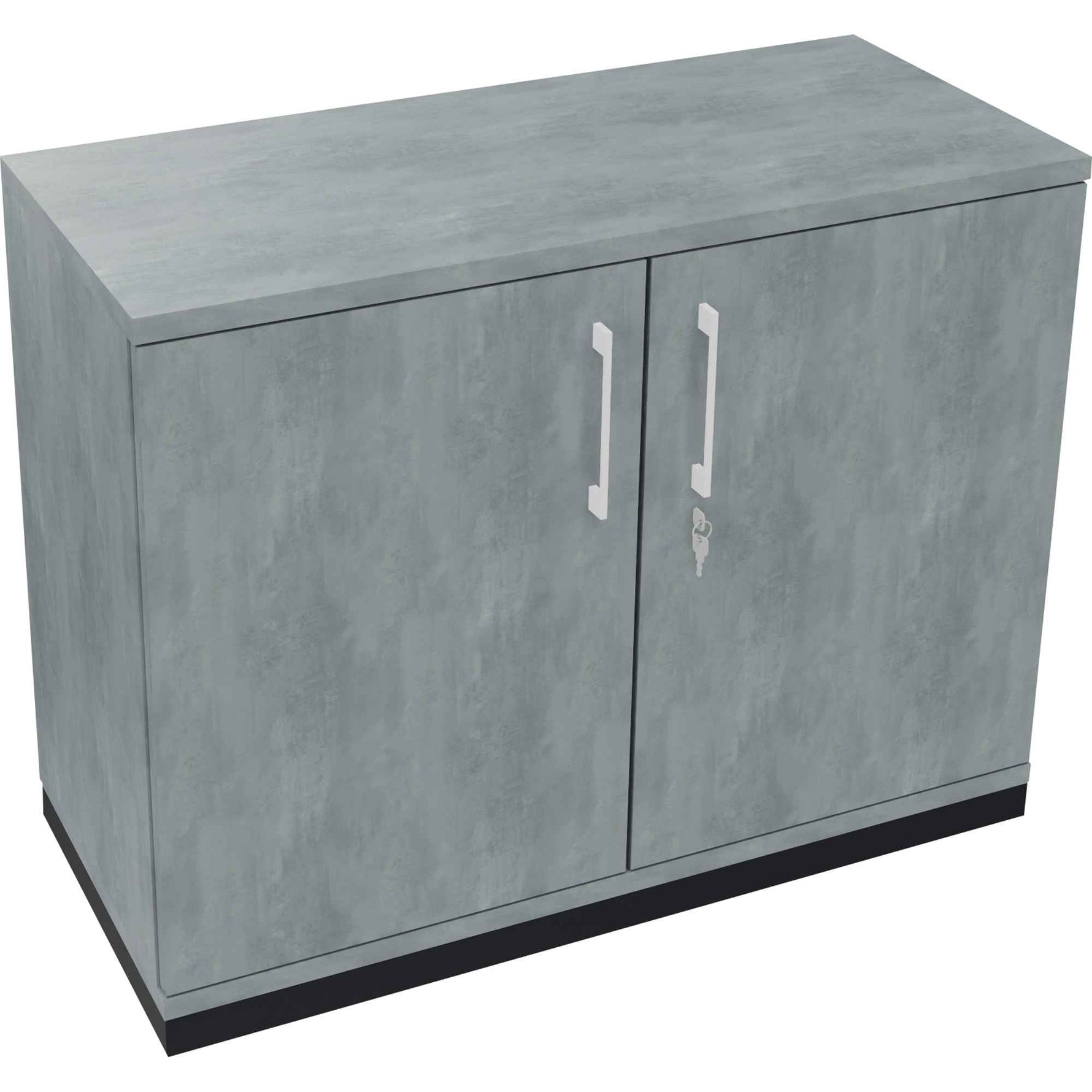 Flügeltürenschrank endless 1.000 x 781 x 442 mm (B x H x T) anthrazit metallic