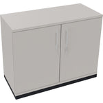 Neutralware Flügeltürenschrank endless 1.000 x 781 x 442 mm (B x H x T) anthrazit metallic – Produktbild 4