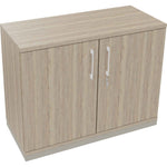 Flügeltürenschrank endless 1.000 x 781 x 442 mm (B x H x T) silberaluminium