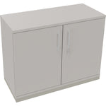 Neutralware Flügeltürenschrank endless 1.000 x 781 x 442 mm (B x H x T) silberaluminium – Produktbild 4