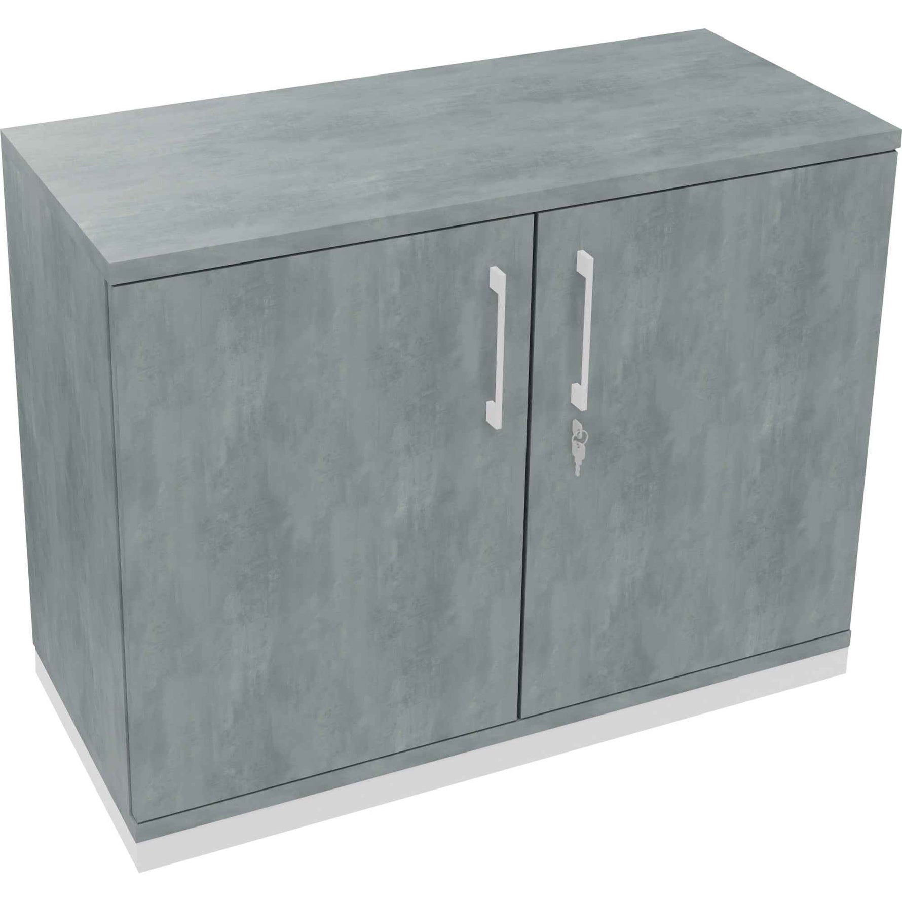 Flügeltürenschrank endless 1.000 x 781 x 442 mm (B x H x T) verkehrsweiß