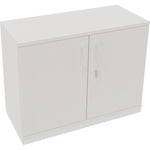 Neutralware Flügeltürenschrank endless 1.000 x 781 x 442 mm (B x H x T) verkehrsweiß