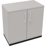 Neutralware Flügeltürenschrank endless 800 x 781 x 442 mm (B x H x T) anthrazit metallic – Produktbild 4