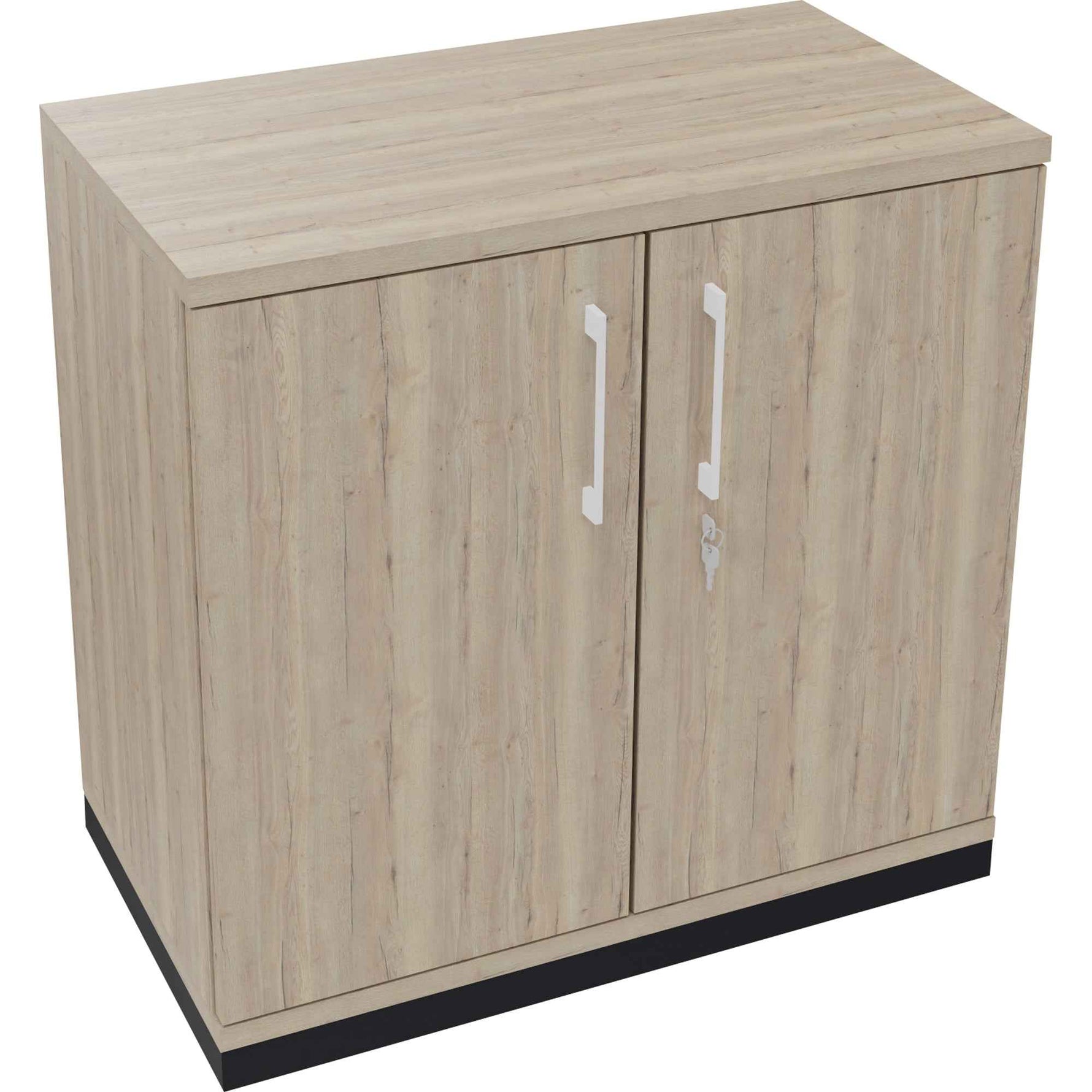 Flügeltürenschrank endless 800 x 781 x 442 mm (B x H x T) anthrazit metallic