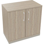 Flügeltürenschrank endless 800 x 781 x 442 mm (B x H x T) silberaluminium