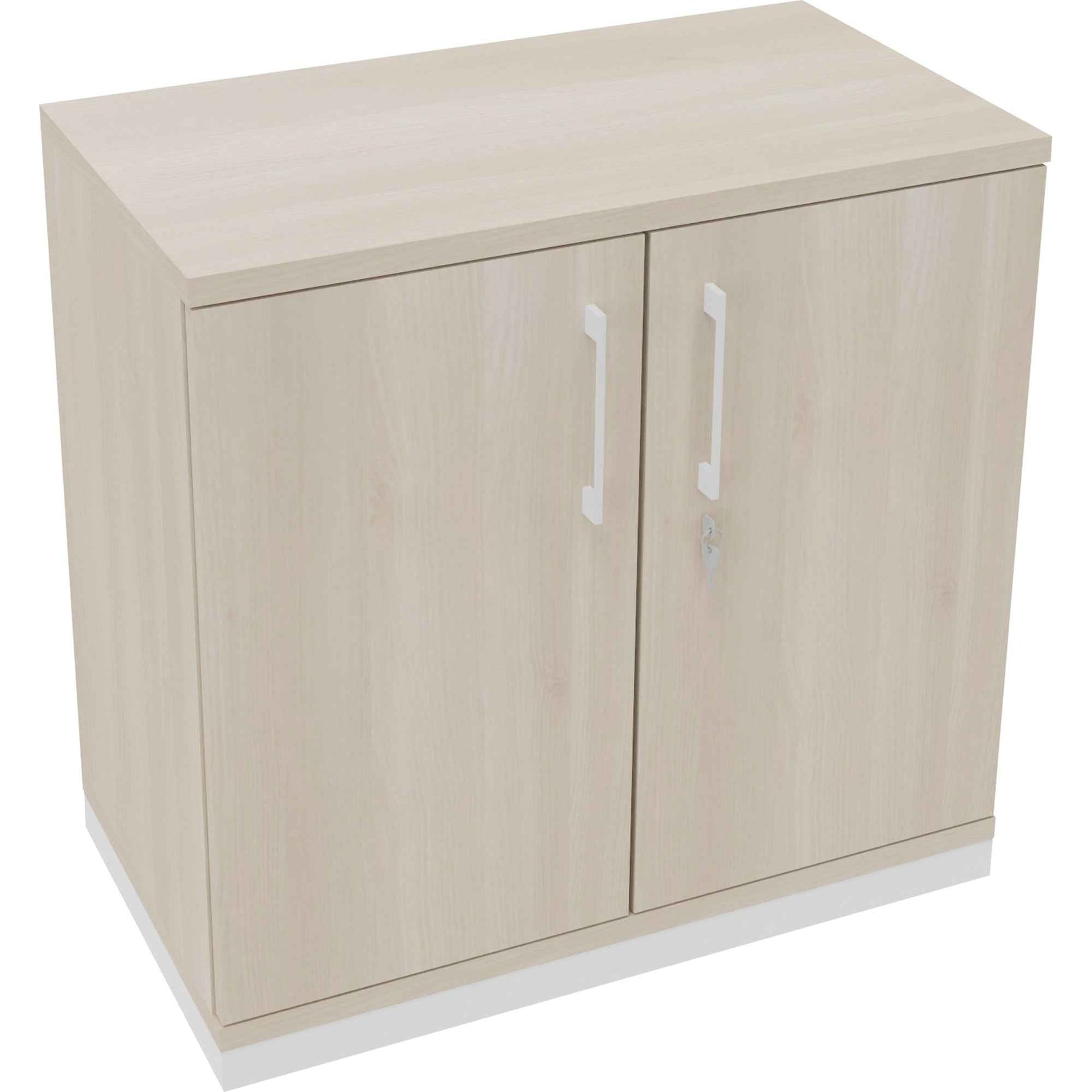 Flügeltürenschrank endless 800 x 781 x 442 mm (B x H x T) verkehrsweiß