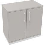 Neutralware Flügeltürenschrank endless 800 x 781 x 442 mm (B x H x T) verkehrsweiß – Produktbild 4